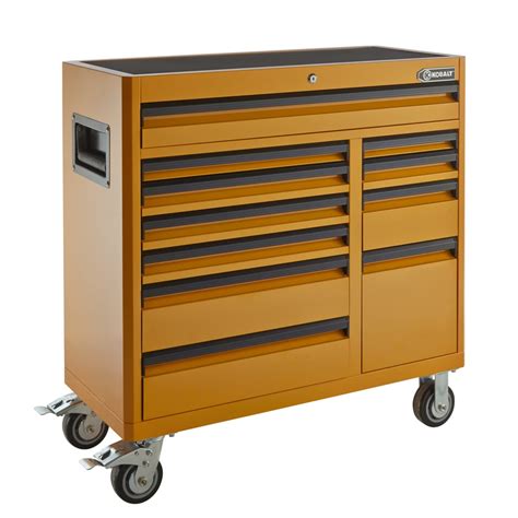 orange metal tool box|orange rolling tool chests.